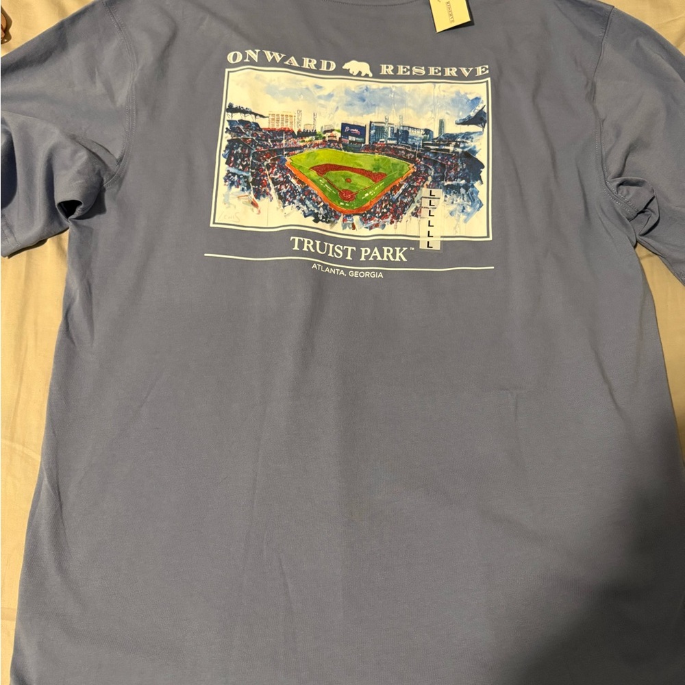 NWT Onward reserve, Atlanta Braves T-shirt